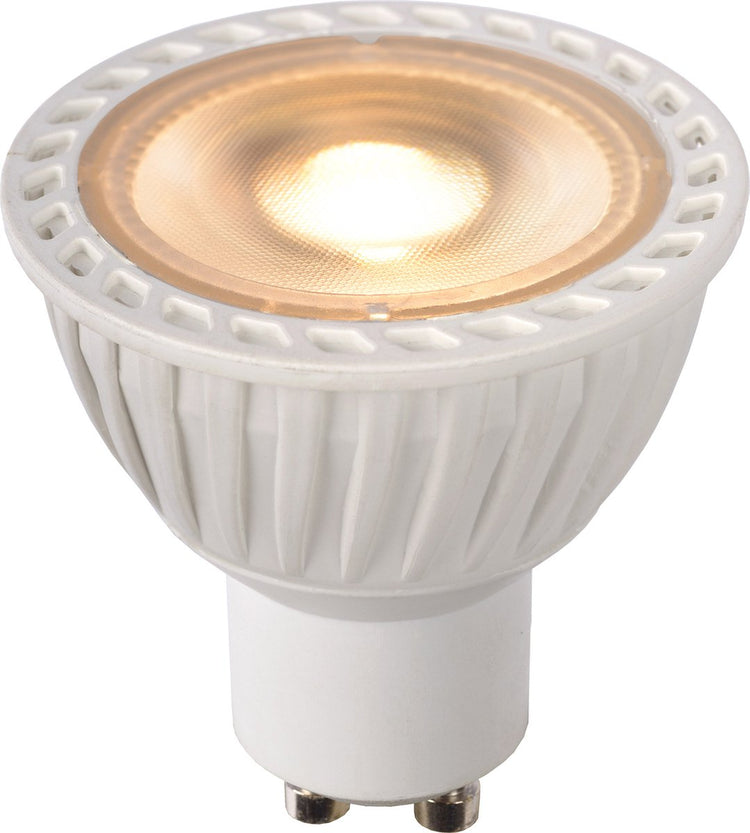 Lucide mr16 - lampe led - ø 5 cm - led dim to warm - gu10 - 1x5w 2200k 3000k - blanc