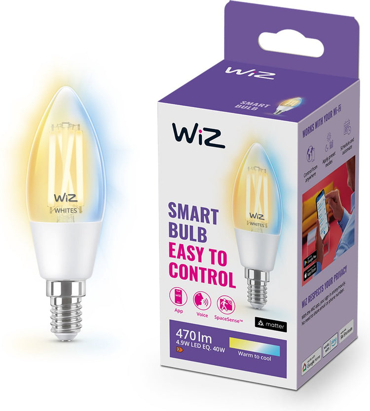 Wiz Filament Transparent C35 E14
