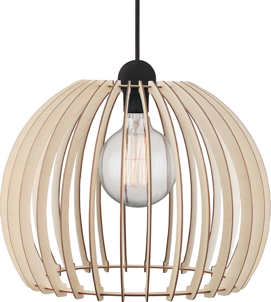 Nordlux chino 40-lampe suspendue-e27-bois clair