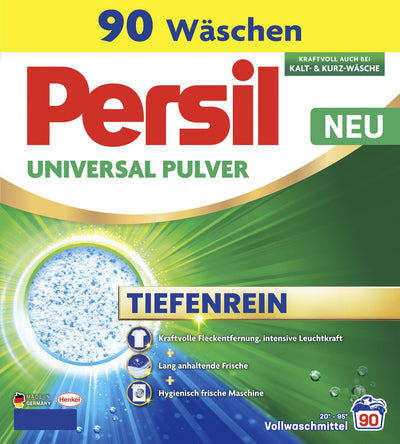 Persil poudre professionnelle universelle - lessive - pour toutes les couleurs de linge - 90 lavages - conditionnement en vrac