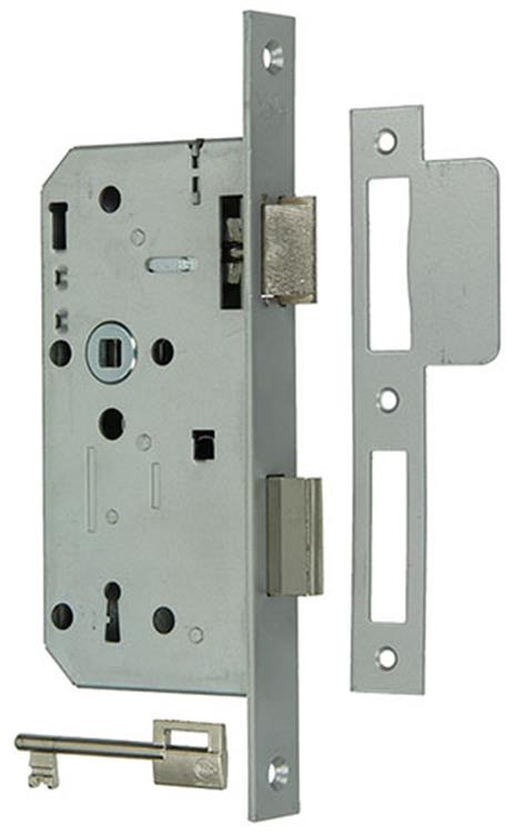 Yale 1019034 - 1 serrure double mortaise réversible a1306 55mm | 1 pièce