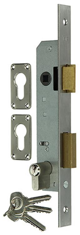Yale 1019037 - 1 serrure de porte étroite + cyl. sélectionnez gauche m2652 23mm | 1 pièce