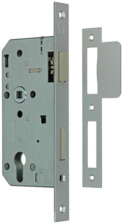 Yale 1019059 - 1 serrure à mortaise double droite a2606 55mm | 1 pièce