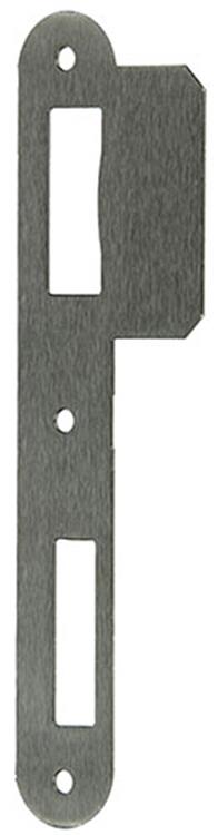 Yale 1019067 - 1 gâche plate série 53 r l acier inoxydable | 3 pièces