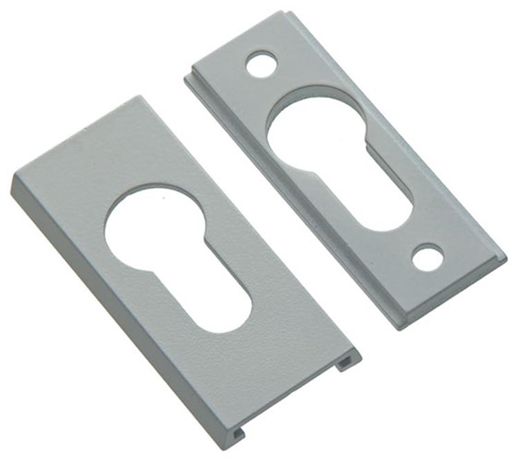 Yale 1019112 - 1 cylindre profilé de sécurité pz 6mm aluminium blanc | 2 pièces
