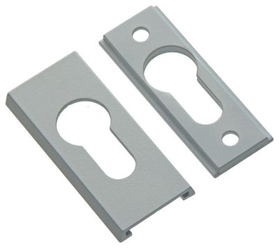 Yale 1019112 - 1 cylindre profilé de sécurité pz 6mm aluminium blanc | 2 pièces