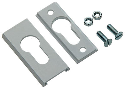 Yale 1019112 - 1 cylindre profilé de sécurité pz 6mm aluminium blanc | 2 pièces