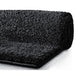 Tapis de bain sky ps, microfibre gris foncé