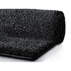 Tapis de bain sky ps, microfibre gris foncé