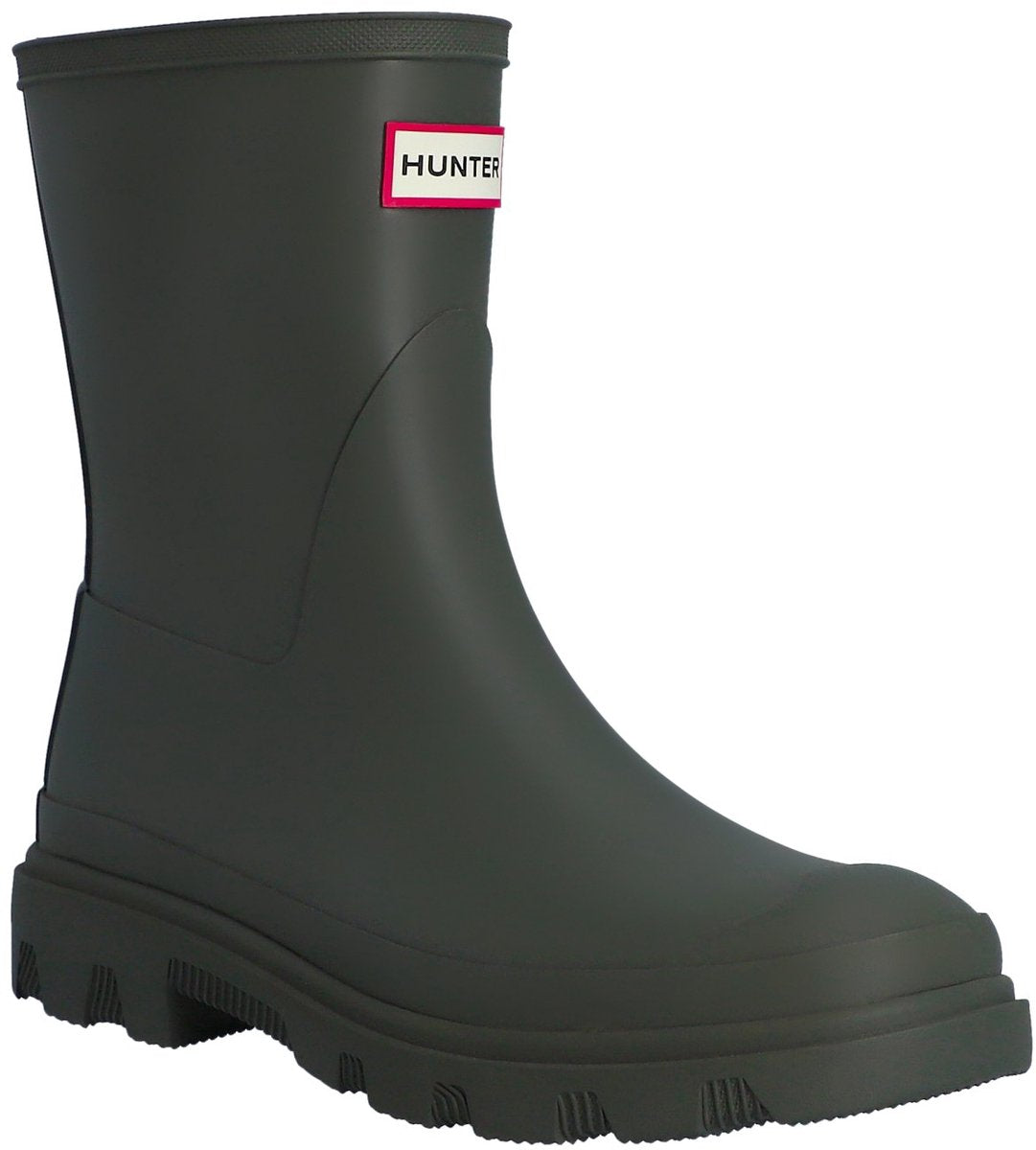 Hunter downpour short boot bottes de pluie unisexes - bleu foncé