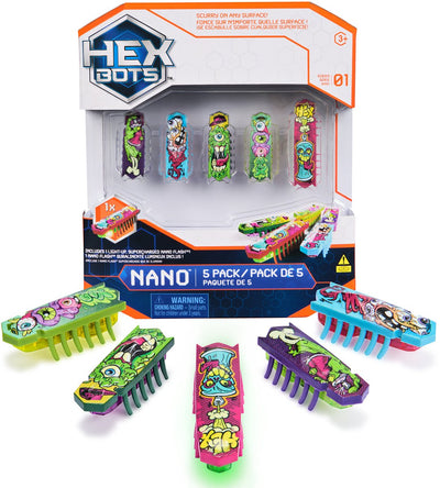 Hexbots nano coffret cadeau 5pack (1x flash nano, 4x nano)