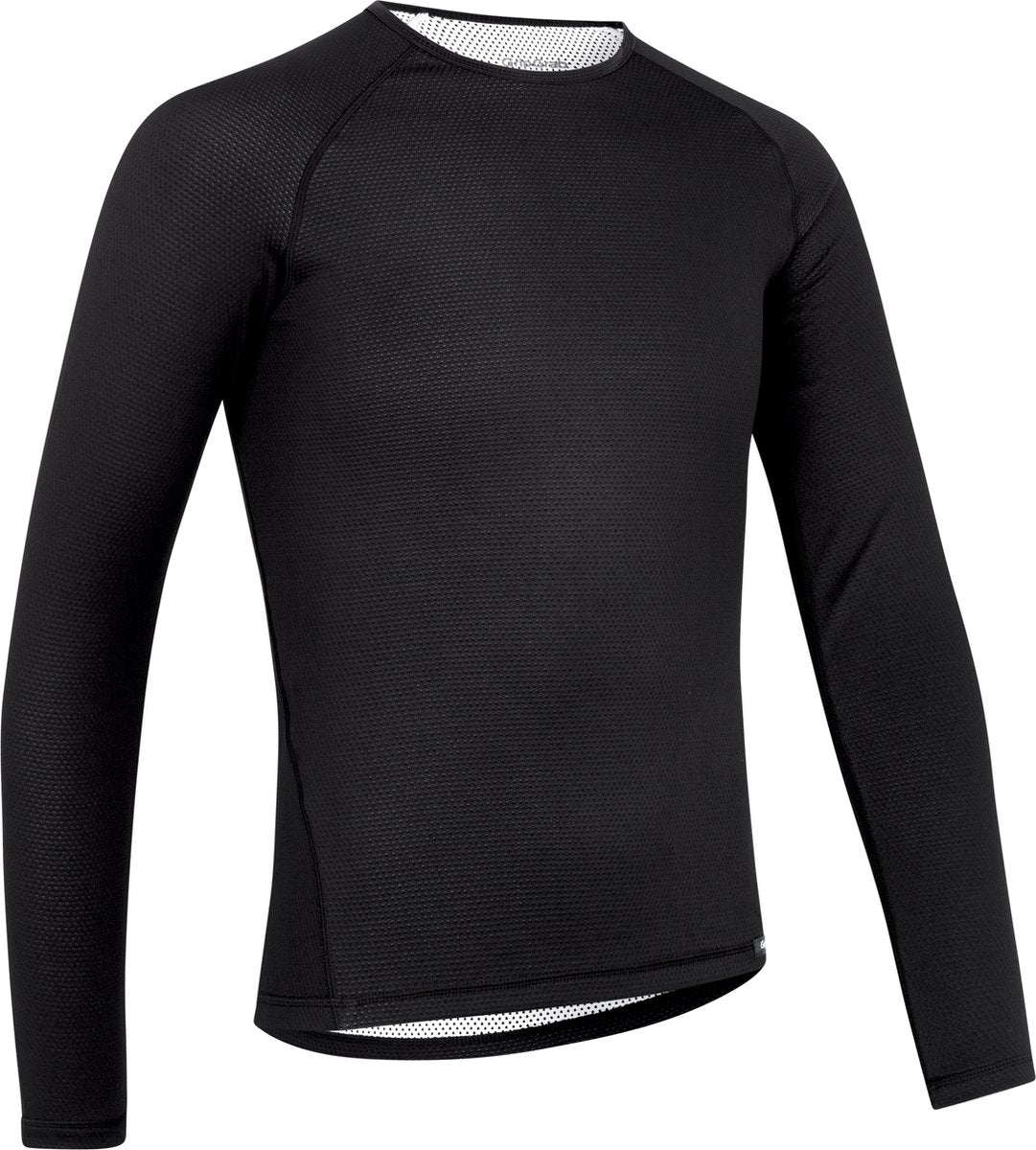 Gripgrab - ride thermique maillot de corps de vélo d'hiver à manches longues chemise thermique de couche de base en polygiene - noir - homme - taille m