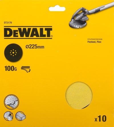 Dewalt dt3179 disque abrasif 225mm ve=10