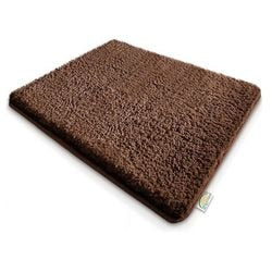 Tapis de bain sky ps, microfibre marron