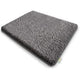 Tapis de bain sky ps, microfibre gris, argent