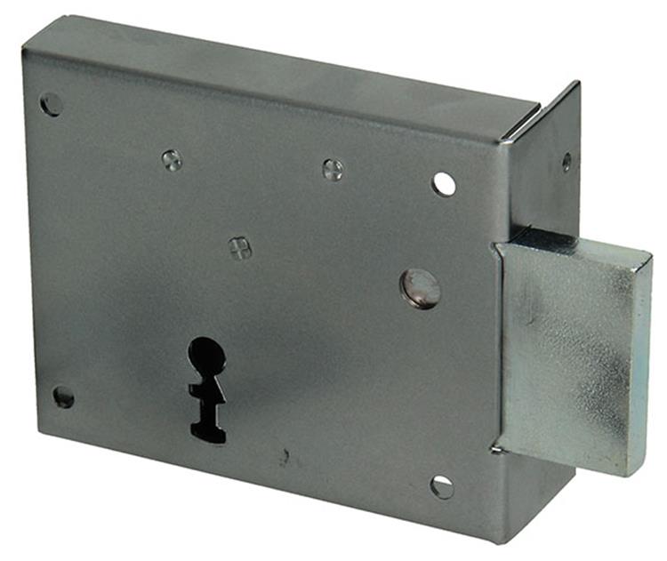 Yale 1019117 - 1 serrure de cave à pied droite b4120 100mm | 1 pièce