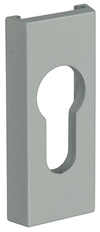 Yale 1019119 - 1 cylindre profilé de sécurité pz 9mm aluminium-blanc | 2 pièces