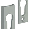 Yale 1019119 - 1 cylindre profilé de sécurité pz 9mm aluminium-blanc | 2 pièces