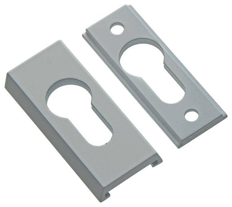Yale 1019119 - 1 cylindre profilé de sécurité pz 9mm aluminium-blanc | 2 pièces