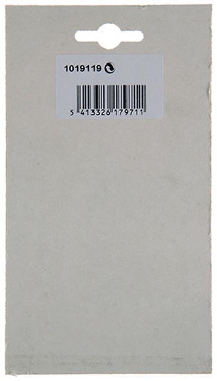 Yale 1019119 - 1 cylindre profilé de sécurité pz 9mm aluminium-blanc | 2 pièces