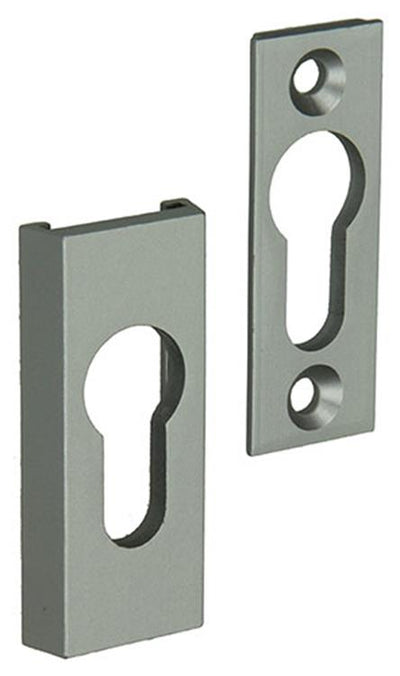Yale 1019122 - 1 cylindre profilé de sécurité pz 9mm aluminium | 2 pièces
