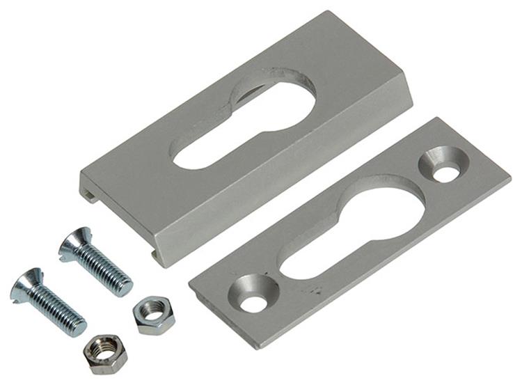 Yale 1019122 - 1 cylindre profilé de sécurité pz 9mm aluminium | 2 pièces