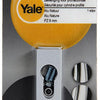 Yale 1019122 - 1 cylindre profilé de sécurité pz 9mm aluminium | 2 pièces