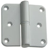 Yale 1019141 - 3 charnières aluminium finition blanc coin droit 80x80mm | 2 pièces