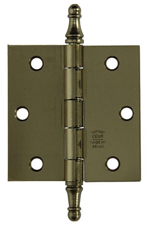 Yale 1019146 - 3 charnières bouton de vase bronzées 76x76mm | 2 pièces