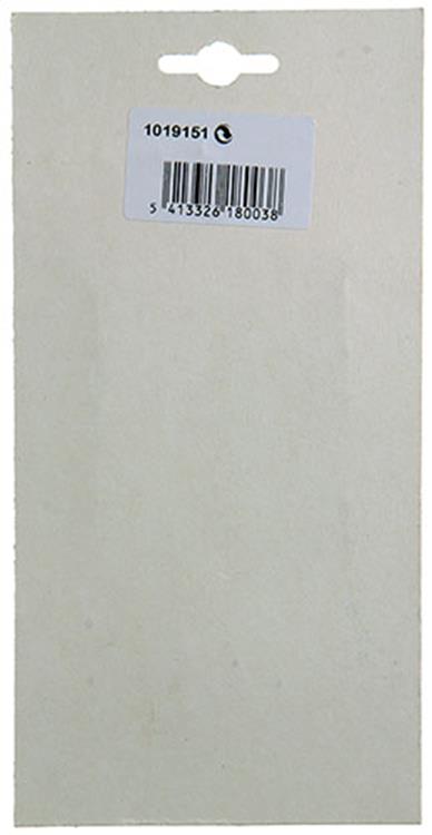 Yale 1019151 - 3 briquettes de fer 1 lame pliée 2 1 2 pouces | 2 pièces