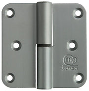 Yale 1019155 - 3 charnières en aluminium finition naturelle. coin droit 80x80mm | 2 pièces - afbeelding 1