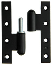 Yale 1019156 - 3 charnières lourdes plâtrées noires, gauche 110x70mm | 2 pièces - afbeelding 1