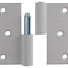 Yale 1019159 - 3 charnières aluminium blanc angle droit gauche 80x80mm | 2 pièces