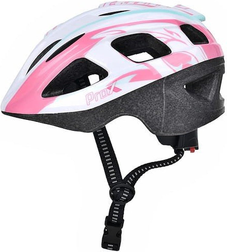 Casque de vélo pour enfants Prox - casque de vélo pour enfants - rose - casque pour enfants 48 53cm - petit