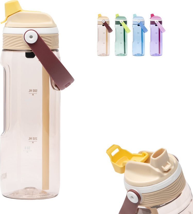 Gourde Kambukka Dupla 750 ml - Gourde 2 en 1 - 100 % étanche - Sable du désert