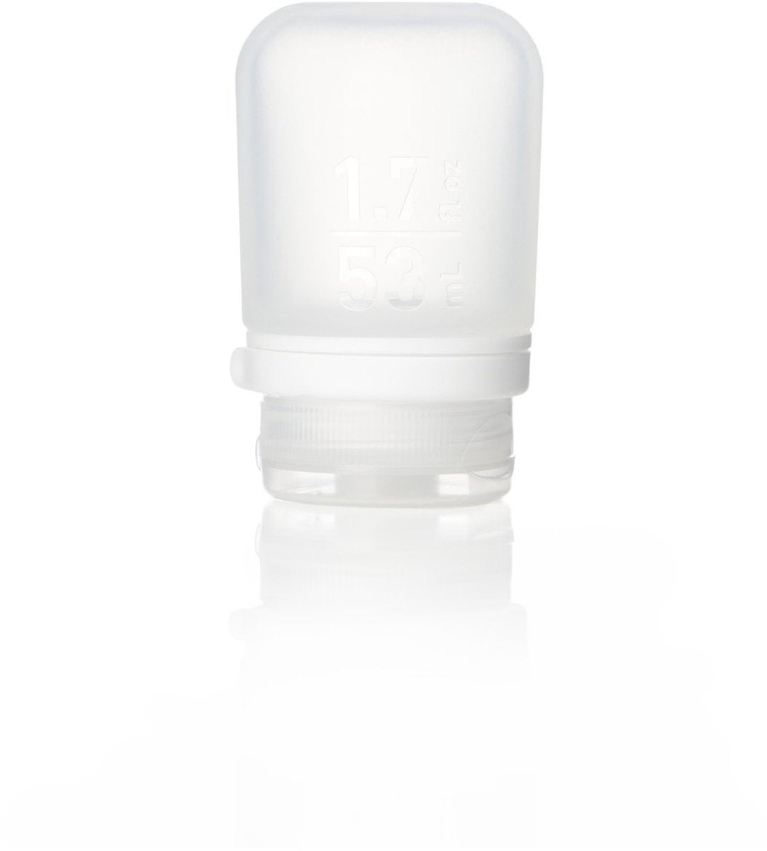 Human Gear - gotoob+ - bouteille de voyage - flacon - réutilisable - étanche - léger - petit - 53 ml - transparent