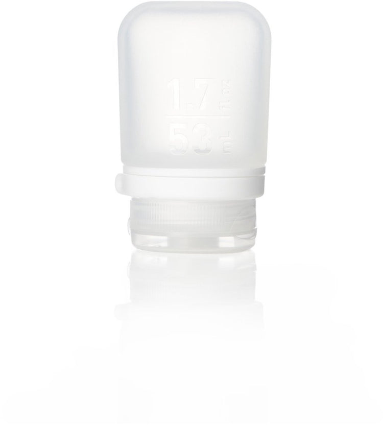 Human Gear - gotoob+ - bouteille de voyage - flacon - réutilisable - étanche - léger - petit - 53 ml - transparent