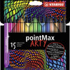 Stabilo Pointmax Fineliner Arty, 15e.