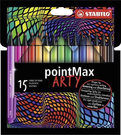 Stabilo Pointmax Fineliner Arty, 15e.