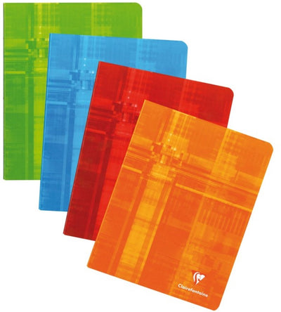 Carnet Clairefontaine pi 16,5 x 21 cm, 72 pages, quadrillé 10 cm, sans marge