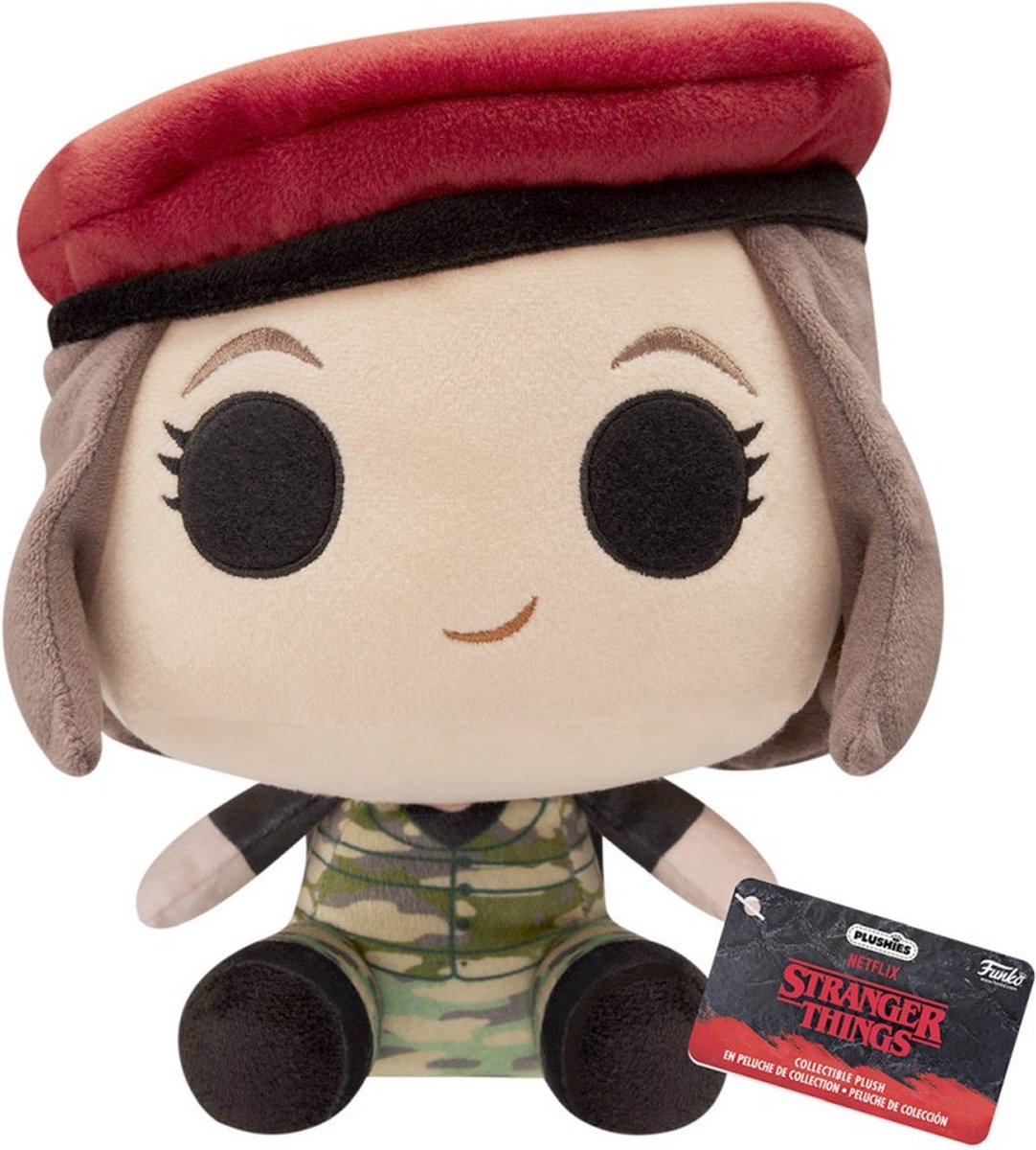 Poupée en peluche Funko Stranger Things ! saison 4: merle chasseur 18 cm multicolore