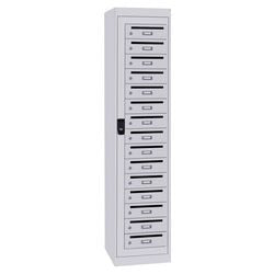 Armoire boîte aux lettres - 15 portes sur pied