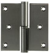 Yale 1019167 - 1 charnière inox droite avec angle droit 80 x 82 | 2 pièces - afbeelding 1