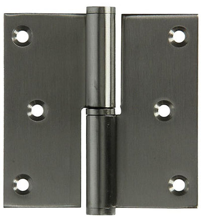 Yale 1019167 - 1 charnière inox droite avec angle droit 80 x 82 | 2 pièces