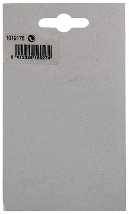 Mack 1019175 - 2 charnières de porte bichromatées 16x56mm | 5 pièces