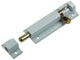 Yale 1019189 - loquet profilé avec support de verrouillage, blanc 80mm | 5 pièces