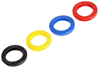 Yale 1019210 - 4 porte-clés clés plast.vr vkt | 10 pièces