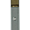 Yale 1019212 - 2 glissières en tube galvanisé 11x13mm 100mm | 2 pièces