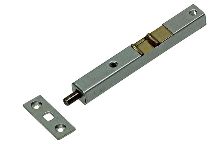 Yale 1019212 - 2 glissières en tube galvanisé 11x13mm 100mm | 2 pièces