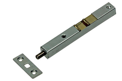 Yale 1019212 - 2 glissières en tube galvanisé 11x13mm 100mm | 2 pièces